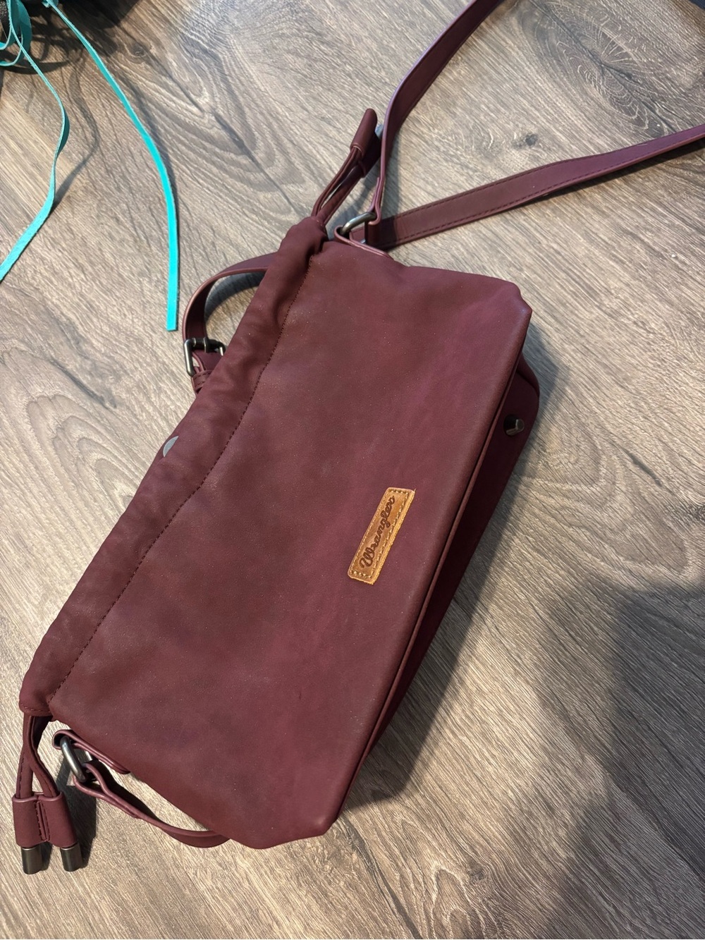 Wrangler smaller burgundy purse